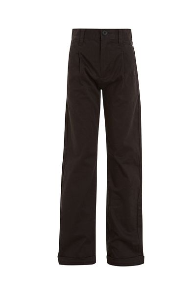 Calvin Klein Boys Black Ceremony Straight Leg Chinos Pants