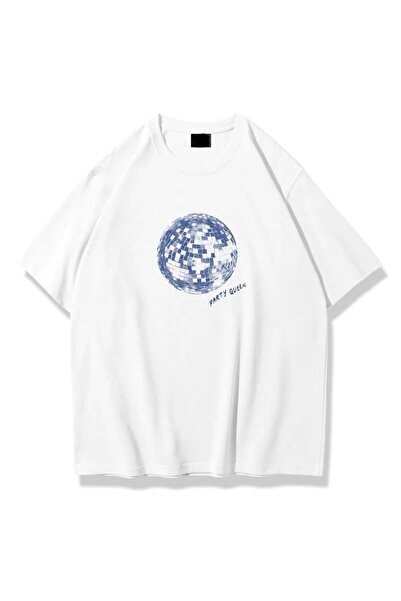 Bengi Clothing Футболка з принтом оверсайз з коротким рукавом