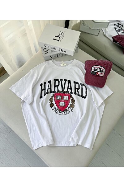 Jose Clothing Tricou imprimat cu mânecă scurtă cu croială supradimensionată