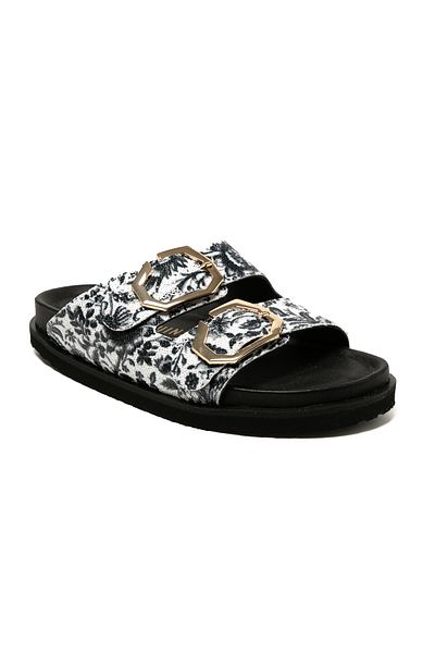Genuins Papuci Femei / Fete GALIA G 106360   Genuins Vegan Tile Negru