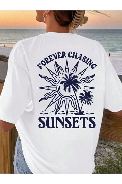 Bengi Clothing Футболка з принтом оверсайз з коротким рукавом