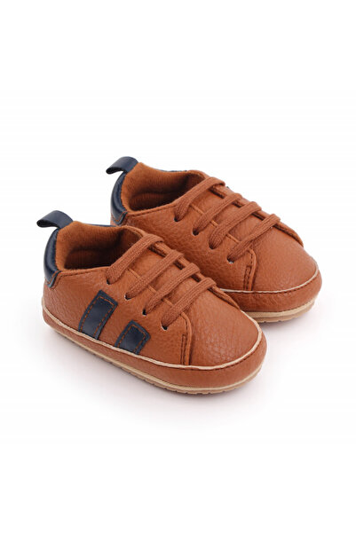 Superbaby Adidași bebeluși pentru primii pași, lace-up cu șireturi, talpă cau...