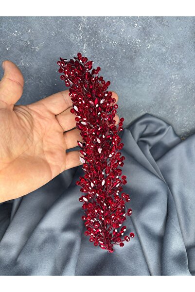 ESPEREST Tiara de mireasă cu mărgele fine Elisa, turban și accesoriu pentru păr