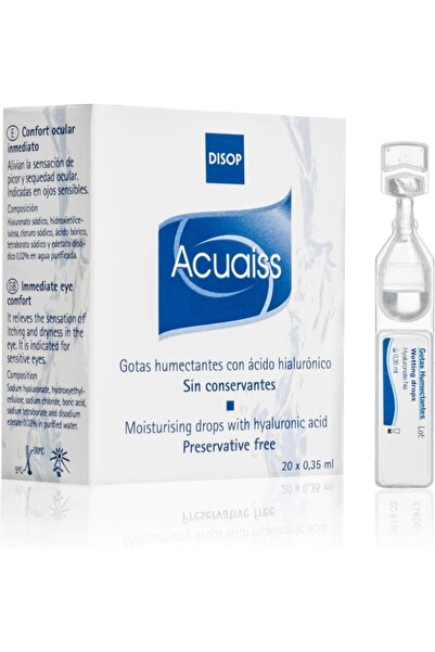 Acuaiss Preservative Free Eye Drops with Hyaluronic Acid (20 x 0.35ml)