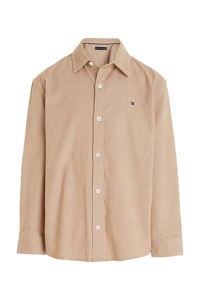 Tommy Hilfiger Boys Cream Corduroy Shirt