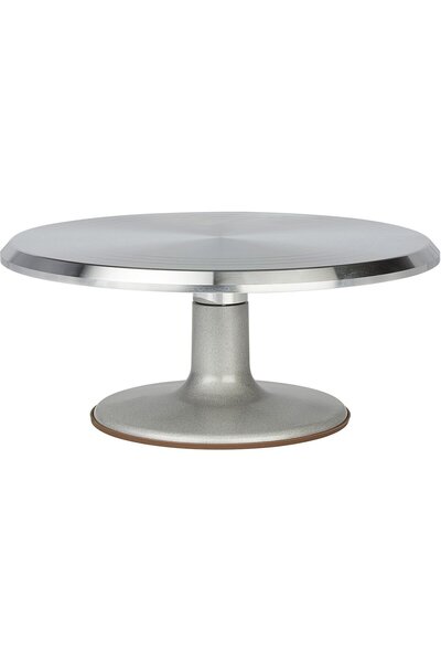 Biradlı Metal Pasta Sıvama Standı Dönerli