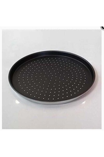 ÖZDEMİR METAL Özdemir Teflon Delikli Pizza Tavası 38 Cm