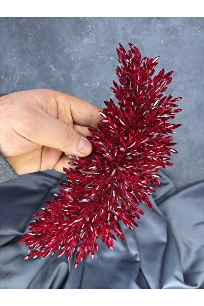 ESPEREST تاج حناء الزفاف الأنيق المطرز بالخرز اللامع من إيفا