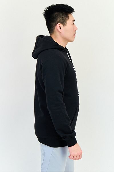 adidas Men Sportswear Fit Long Sleeves Running Sweatshirt, Black