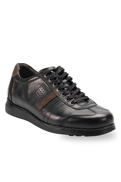 Forelli 46803-g Balver Black Men's Genuine Leather Shoes