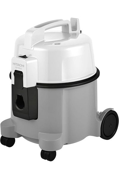 Hitachi Pot Series Vacuum Cleaner, 7.5L Dust Capacity, 1600W Motor max. Power, CV-100PGGSA, Rug-Floo