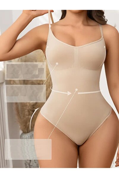 MİSTİRİK Mimola Модель 3 Зона Ефективний Трикотажний Тканина Стрункий Корсет Тілесний Колір 042