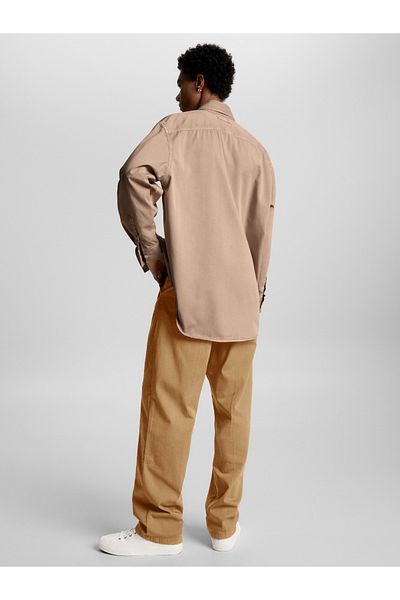 Tommy Hilfiger Tommy Hilfiger Mens Beige Thxsm GMD Archive Overshirt