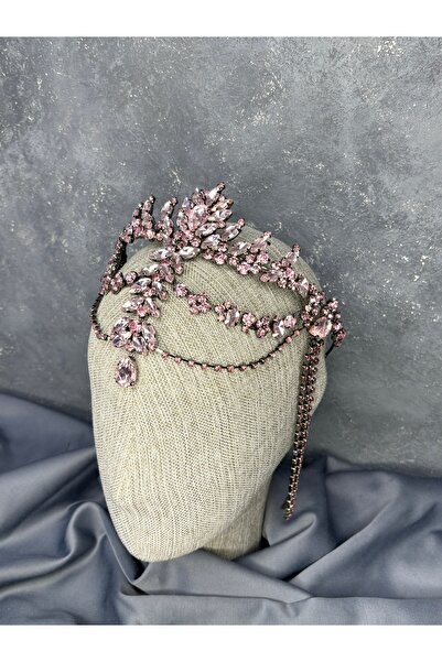 ESPEREST نموذج Almeda المتحرك المتدلي لحجاب تاج الحناء للعرائس