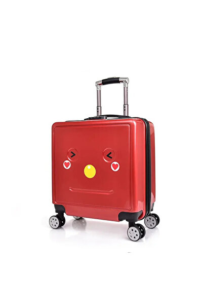 ABYZ Cărucior de călătorie pentru copii model Easy Trip personalizabil 48x38x24 cm 360 roți culoare roșie ABYZ™