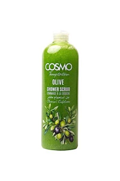 Cosmo جل الاستحمام المقشر بالزيتون من كوزمو، 1000 مل