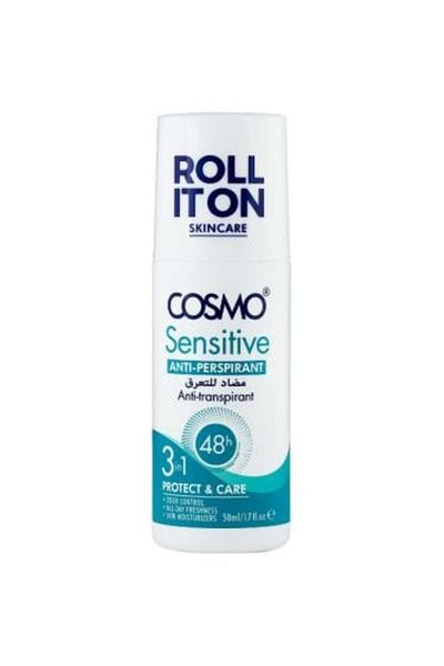 Cosmo Roll-On Antiperspirant for Sensitive Skin by Cosmo, 50 ml