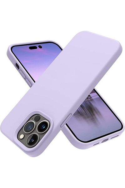 Generic Silicone Cover Compatible with iPhone 14 Pro Max 6.7 " , Ultra Slim Fit with Full Body Protection