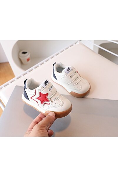 Superbaby White sneakers for children - star