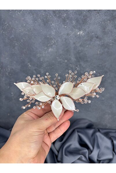 ESPEREST Agrafă de păr pentru mireasă cu detaliu de coafură în formă de pieptene