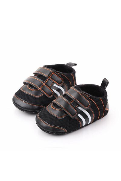 Superbaby Adidasi maro cu barete