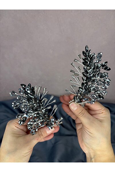 Limelia Selis Double Sided Bridal Henna Crown Hair Accessory