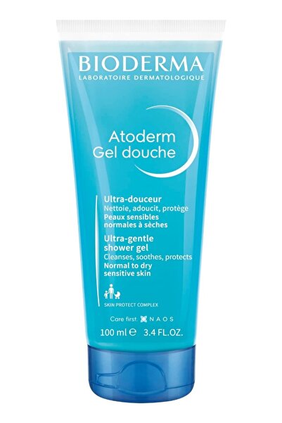 Bioderma Atoderm Shower Gel, Ultra-Gentle & Soap-Free, 100 ml