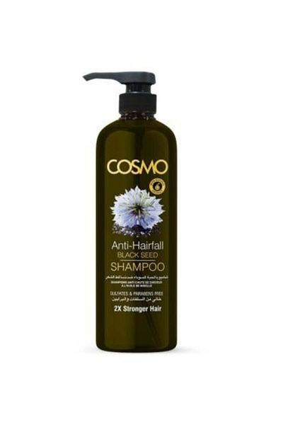 Cosmo Shampoo with Black Seed for Hair Loss by Cosmo, 1000 ml