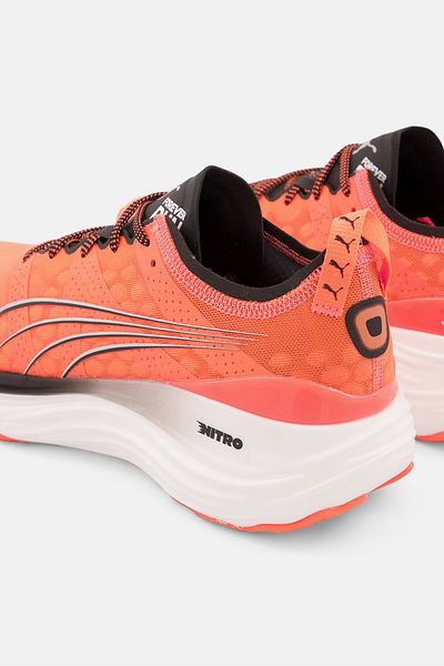 Puma حذاء الجري فوريفر ران نيترو للرجال، برتقالي نيون