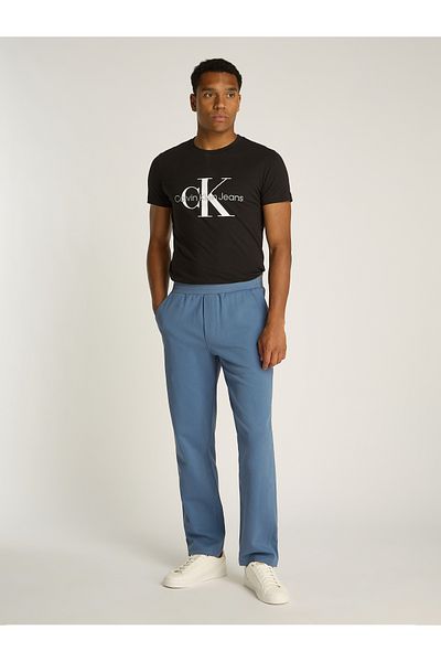 Calvin Klein Men Black Textered Hwk Track Pants