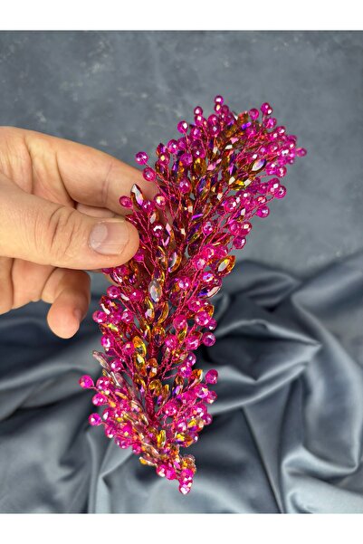 ESPEREST Tiara de mireasă cu mărgele fine Elisa, turban și accesoriu pentru păr