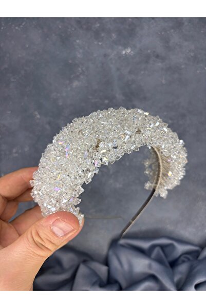 ESPEREST تاج الزفاف الليلي من Asu اللامع والمزين بالحناء