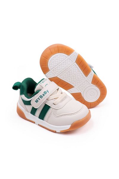 Superbaby Adidas ivory cu inserție - MyBaby