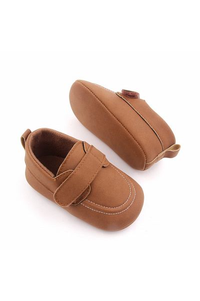 Superbaby Elegant brown shoes with strap