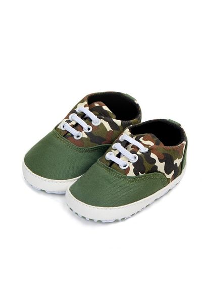 Superbaby Green baby shoes - Army