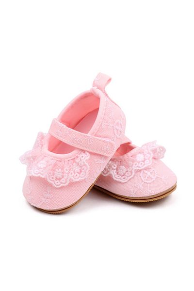 Superbaby Pink lace-up shoes - Bella