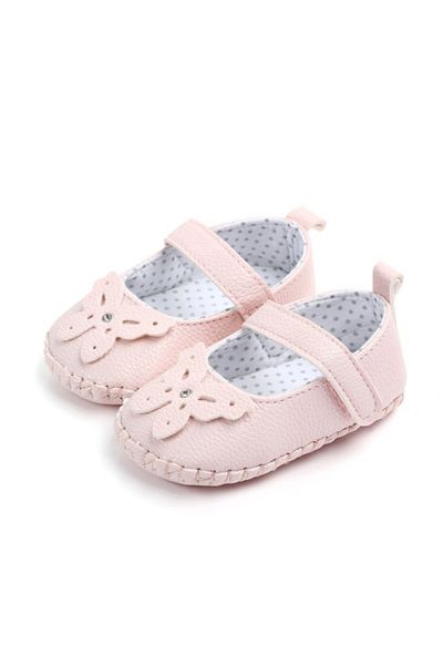 Superbaby Pink shoes with a bow