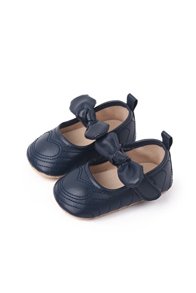 Superbaby Pantofiori bleumarine pentru fetite - Heart