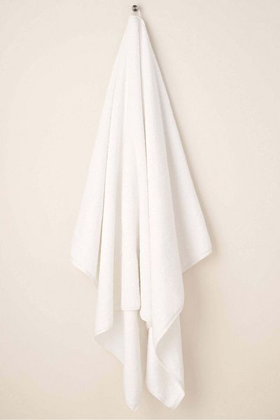 Comfort Home 100% βαμβακερή πετσέτα ξενοδοχείου Πετσέτα μπάνιου 90x145 cm - Λευκή