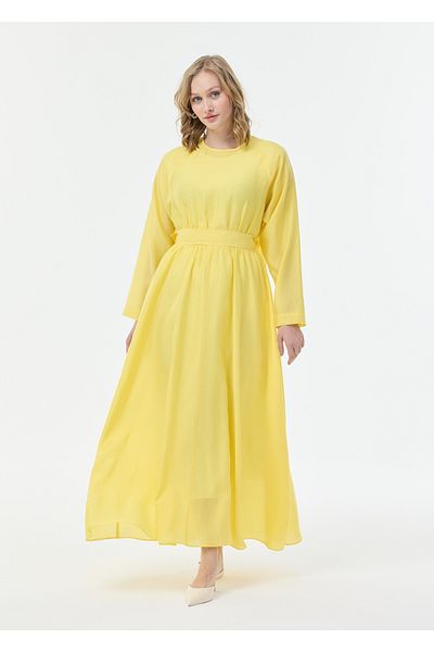 Armağan Raglan Sleeve Flared Dress