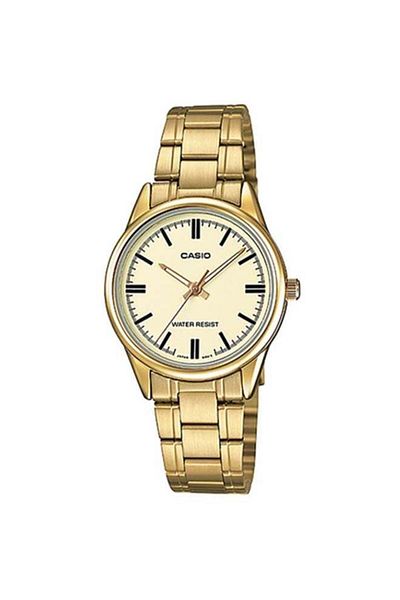 Casio Women's Stainless Steel Analog Wrist Watch LTP-V005G-9AUDF