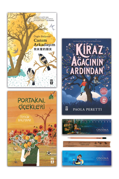 Genç Timaş Canım Arkadaşım - Kiraz Ağacının Ardından - Portakal Çiçekleri Set...