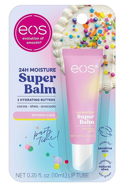 Eos Birthday Cake Lip Balm 10ml