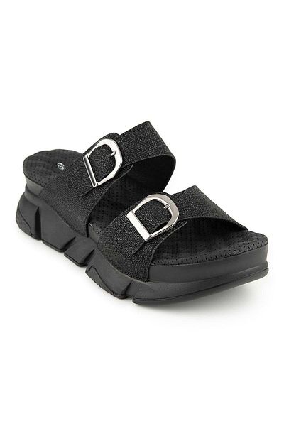Muya Kiirus Anatomical Sole Heel Spur Women's Slippers Black