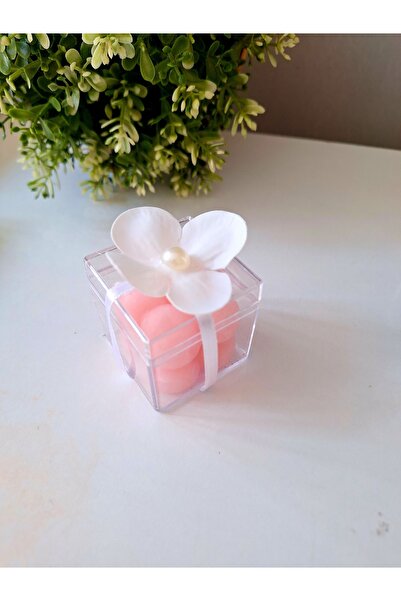 Yakamoz Style Pembe Bubble Mum Kutulu Bebek Hediyelik 20 adet