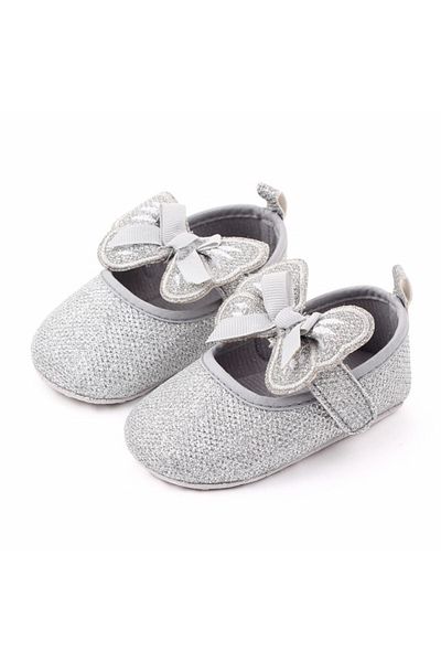 Superbaby Pantofiori sidefati pentru fetite - Fluturas