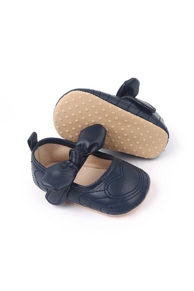 Superbaby Pantofiori bleumarine pentru fetite - Heart