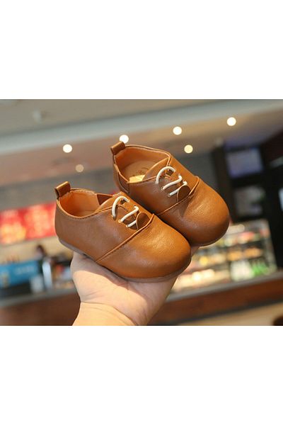 Superbaby Elegant brown shoes for boys