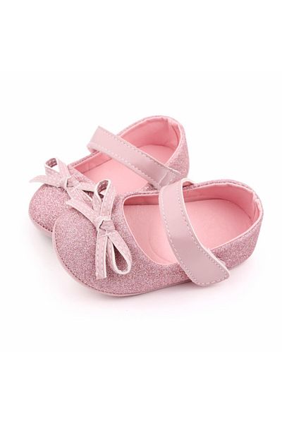 Superbaby Pink glitter shoes