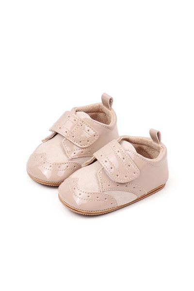 Superbaby Cream patent leather shoes - Elegant